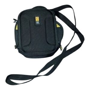 Caselogic case black yellow storage case clean very lightly used preowned vguc